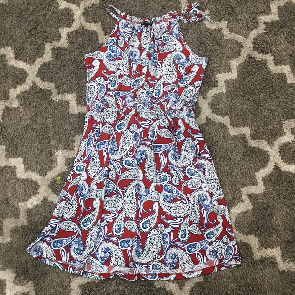 Banana Republic dress paisley print